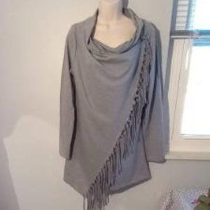 Heather Gray crossover Top